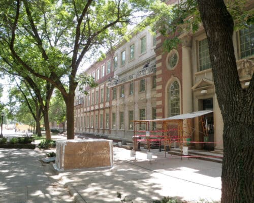University of Iowa Chemistry Building work in progress