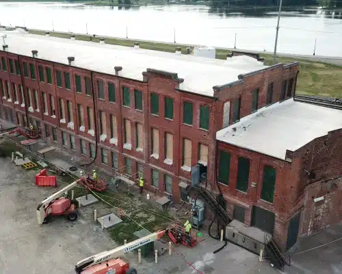 Kent McKee building restoration