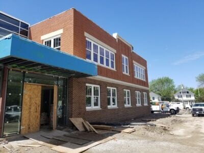 Horace Mann Elementary Door Frame Installation