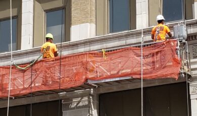Midland Hotel Stone Repair