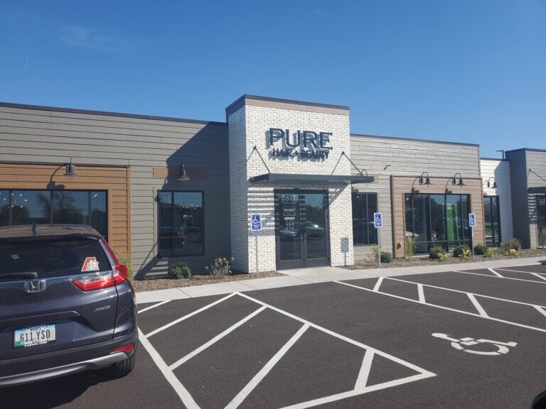 Pure Hair & Beauty Commercial Door Installation