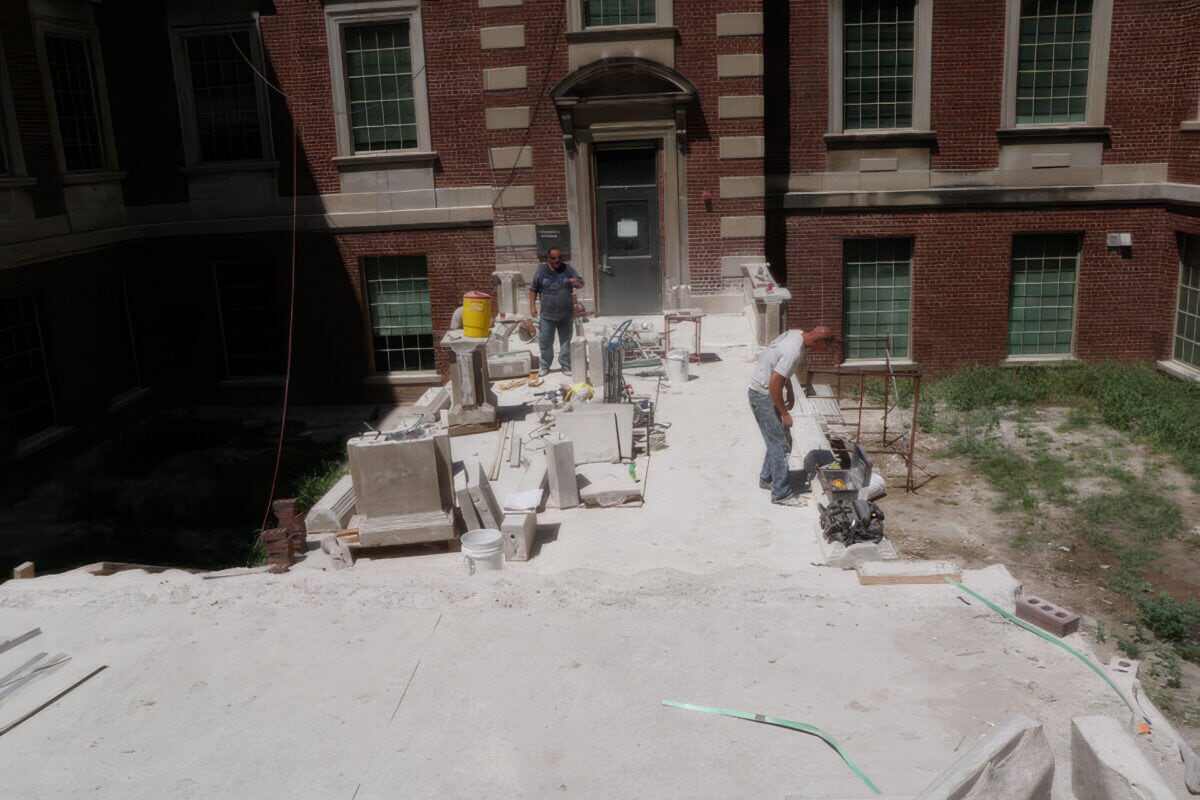 Stone Unit Patching Commercial Stone Patching & Repair | Bi-State Masonry, Inc.